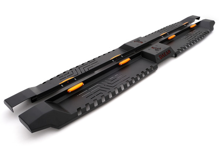 Volkswagen Amarok Side sill steps steel DAKAR V2