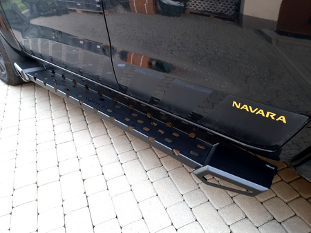 Gradini laterali modello Z Nissan Navara D40 2005-2015